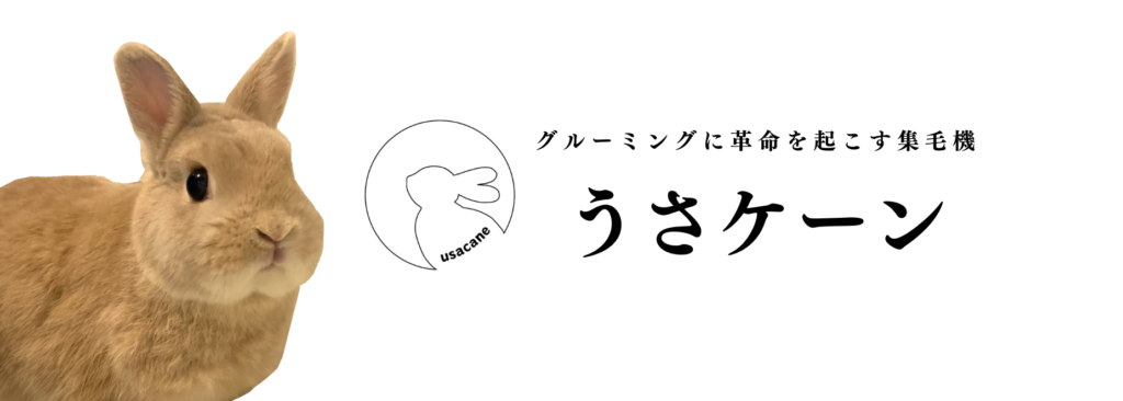 うさぎのグルーミングに革命を起こす集毛機「うさケーン」